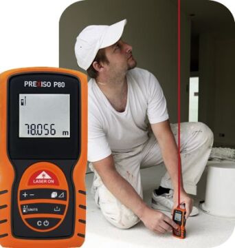 Prexiso P80 Lazer Metre 80 mt.