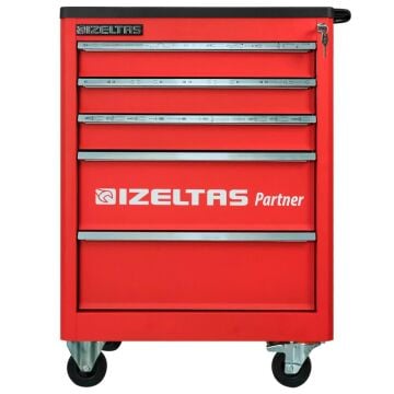 İzeltaş Partner Serisi Takım Dolabı 5 Çekmeceli - Boş