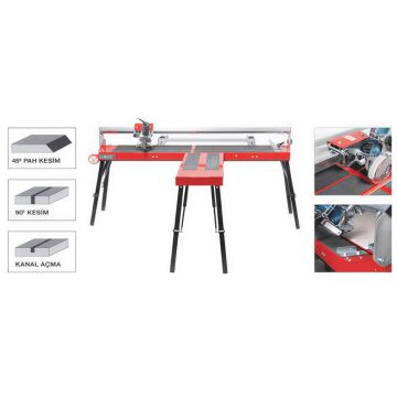 Kristal TİTAN 45° Pah Kesme-Kırma Makinası