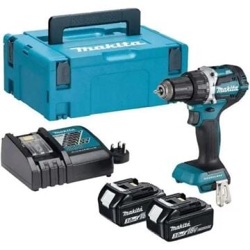 Makita DDF484RTJ 18V 5 Ah Li-ion Akülü Kömürsüz Matkap
