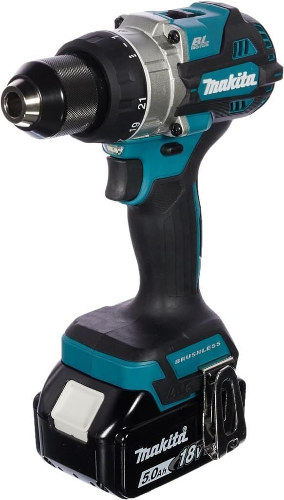 Makita DDF486RTJ Akülü Matkap Vidalama 18V/ 5.0 AH Çift Akü
