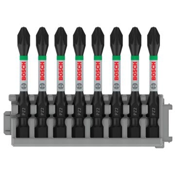 Bosch 8xPZ2 Impact Control Vidalama Ucu Paketi 8 Parça