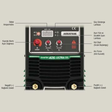 Askaynak 405 Ultra Cell Inverter Kaynak Makinesi