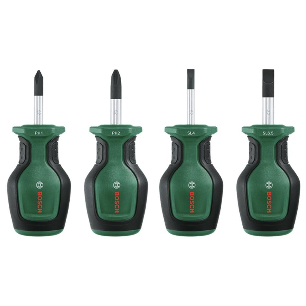 Bosch Kısa Tornavide Seti 4 Parça