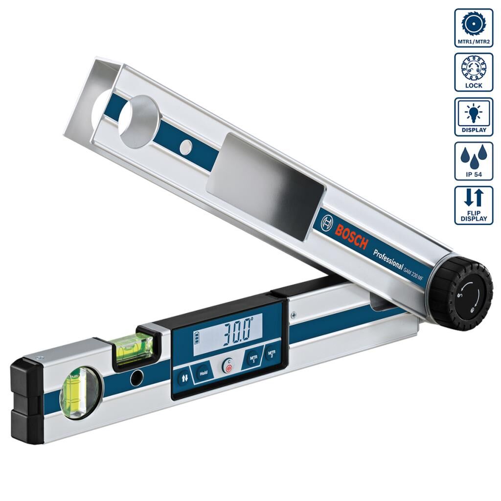 Bosch GAM 220 MF 40Cm Dijital Açı Ölçer Terazi