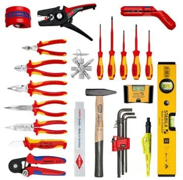 KNIPEX 00 21 50 E  Modular X18 Elektro Takım Çantası 22 Parça