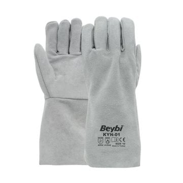 Beybi Kyn 01 Deri Kaynakcı Eldiveni