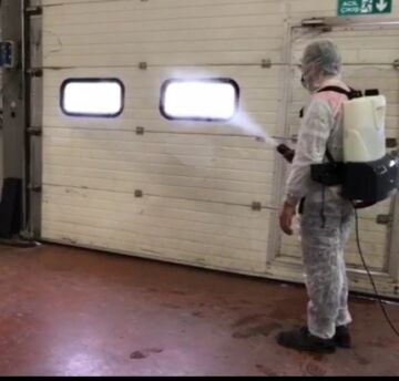 Cleanvac ULV 85 Sırt Tipi Dezenfekte Makinası