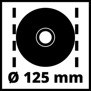 Einhell TC-AG 125/850 Avuç Taşlama Makinesi