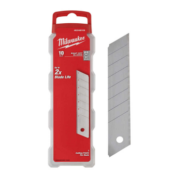 MİLWAUKEE Ayarlı Maket Bıçak Yedeği 25 Mm 10'Lu