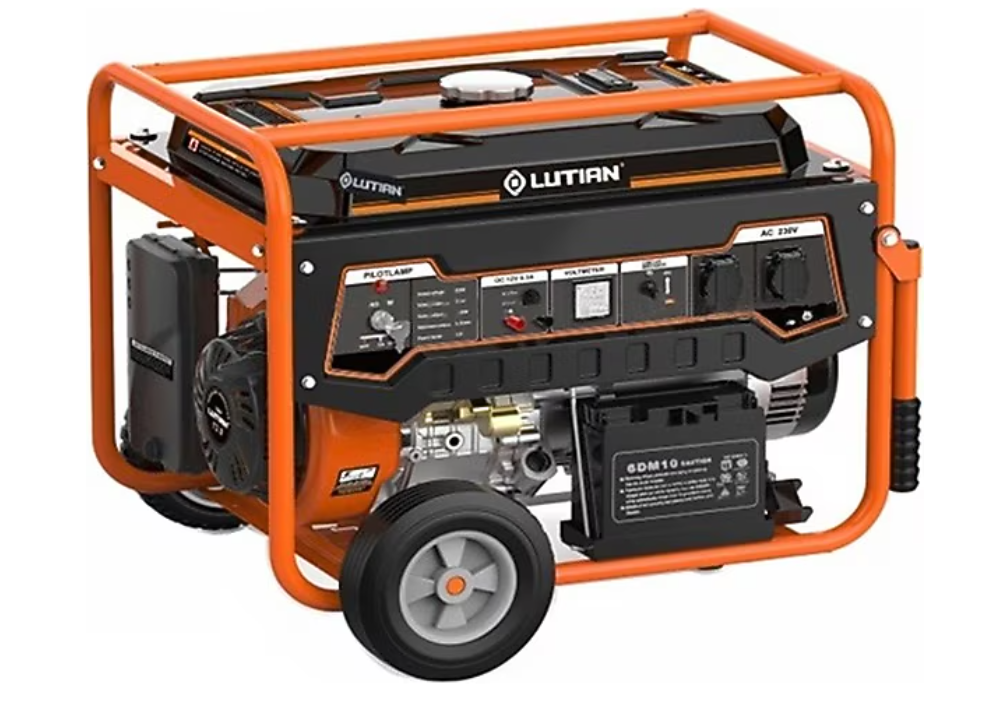 Lutian LT8000 EB-F 220V Benzinli Akülü Jeneratör 6kVA
