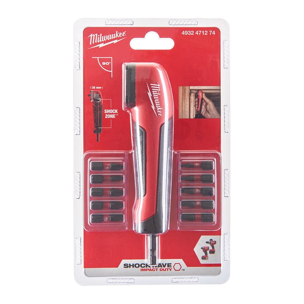 Milwaukee Shockwave  Köşe Vidalama Adaptörü