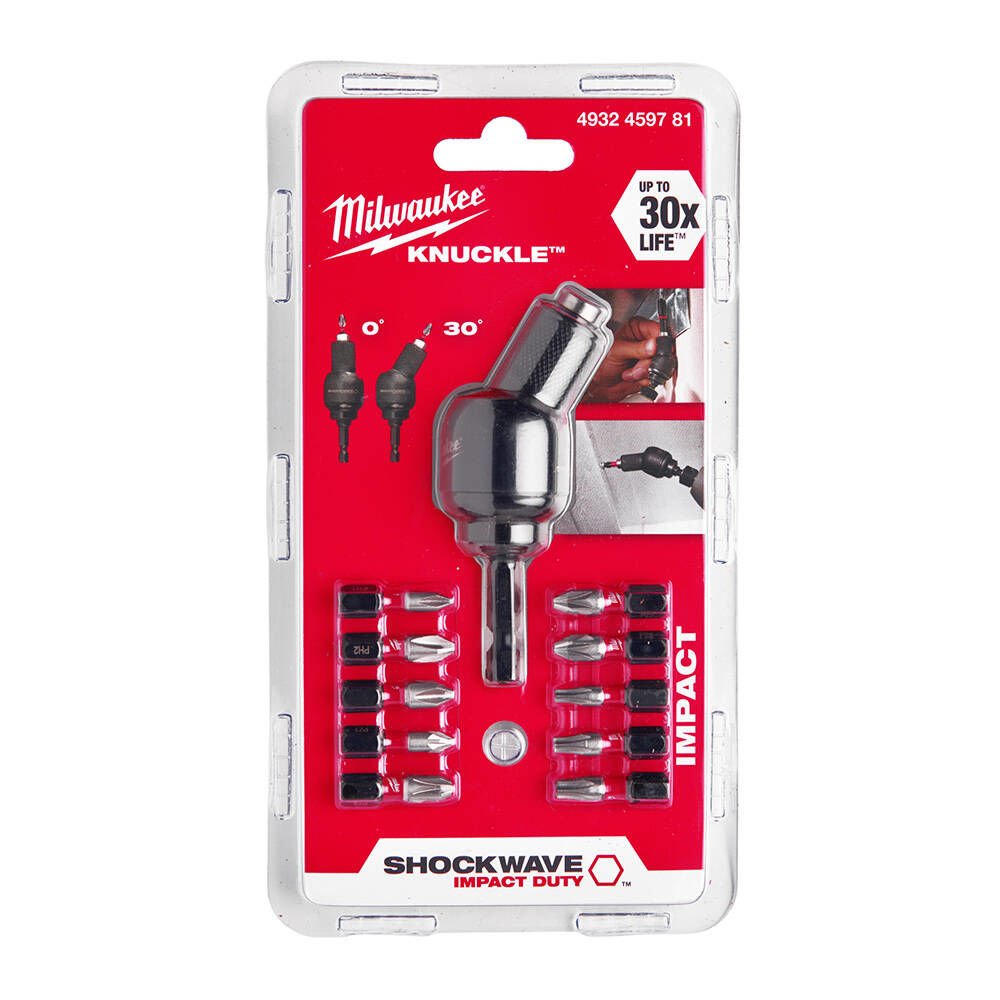 Milwaukee 10 Parça Knuckle Bits Uç Seti