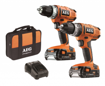 AEG BS 18 G2 + BSB 18 G2 Akülü Set (JP2B18 LI-152B)