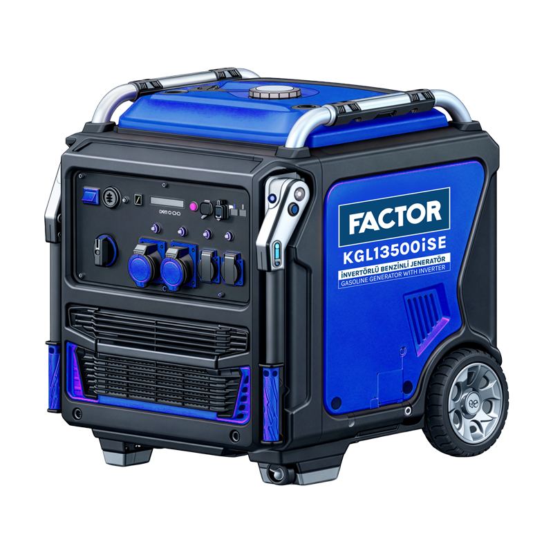 Factor KGL13500ISE İnvertörlü Benzinli Jeneratör 11KW