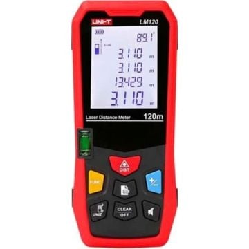 Uni-T LM120A 120 m Lazer Mesafe Ölçer Lazermetre
