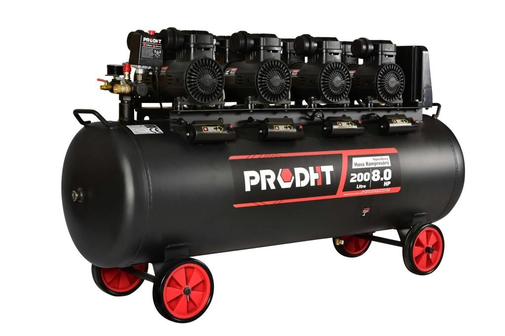 DHT 200LT Hava Kompresörü Sessiz 1500WX4