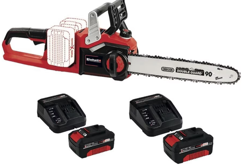 Einhell GE-LC 36/35 Li Çift Akülü 4 Ah Motorlu Testere