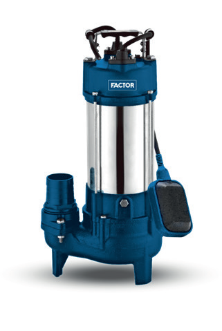 Factor WVSDV550F 550W Döküm Gövdeli Kirli Su Pompası