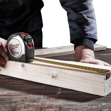 Milwaukee 8/25 mm INOX Gövde Şerit Metre
