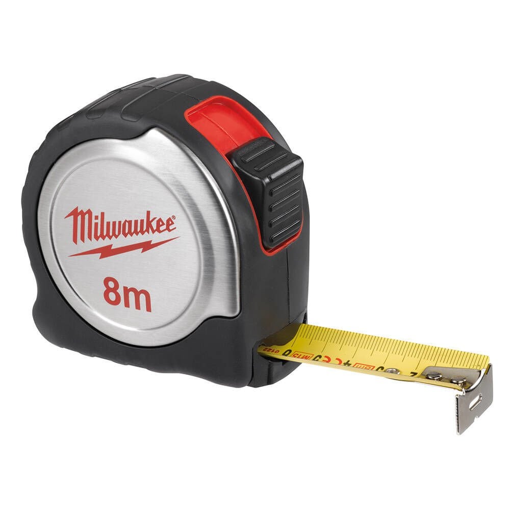 Milwaukee 8/25 mm INOX Gövde Şerit Metre