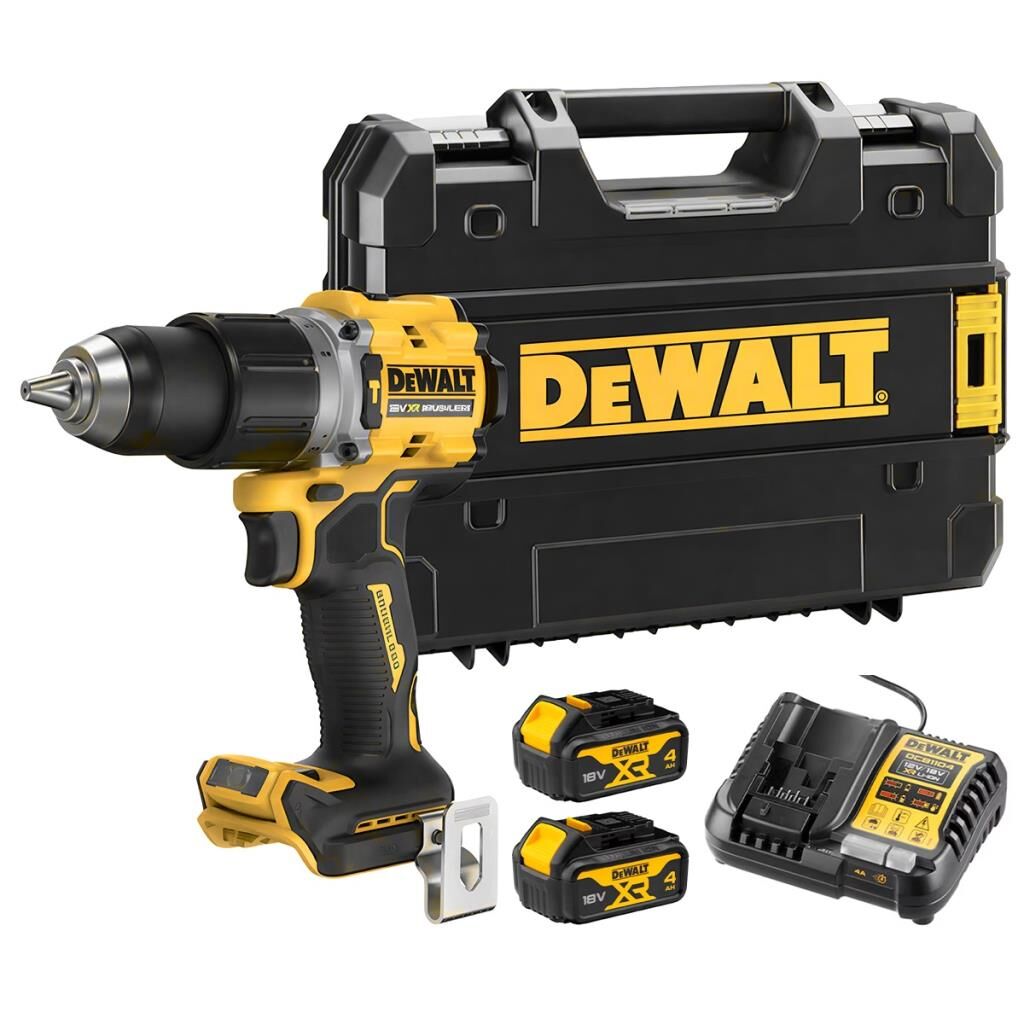 Dewalt DCD805NT 18V Çift Akülü 4 Ah Kömürsüz Darbeli Matkap