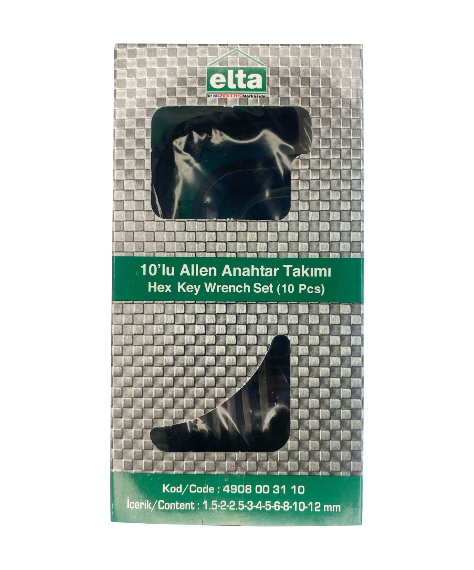 Elta 4908003110 Allen Anahtar Takımı 10 parça