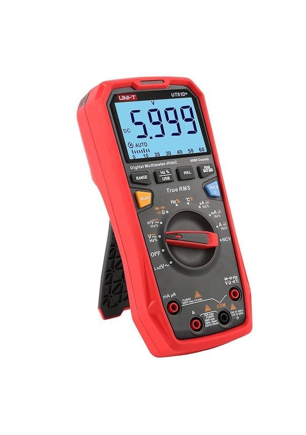 Unit Ut61D+ True Rms Digital Multimetre