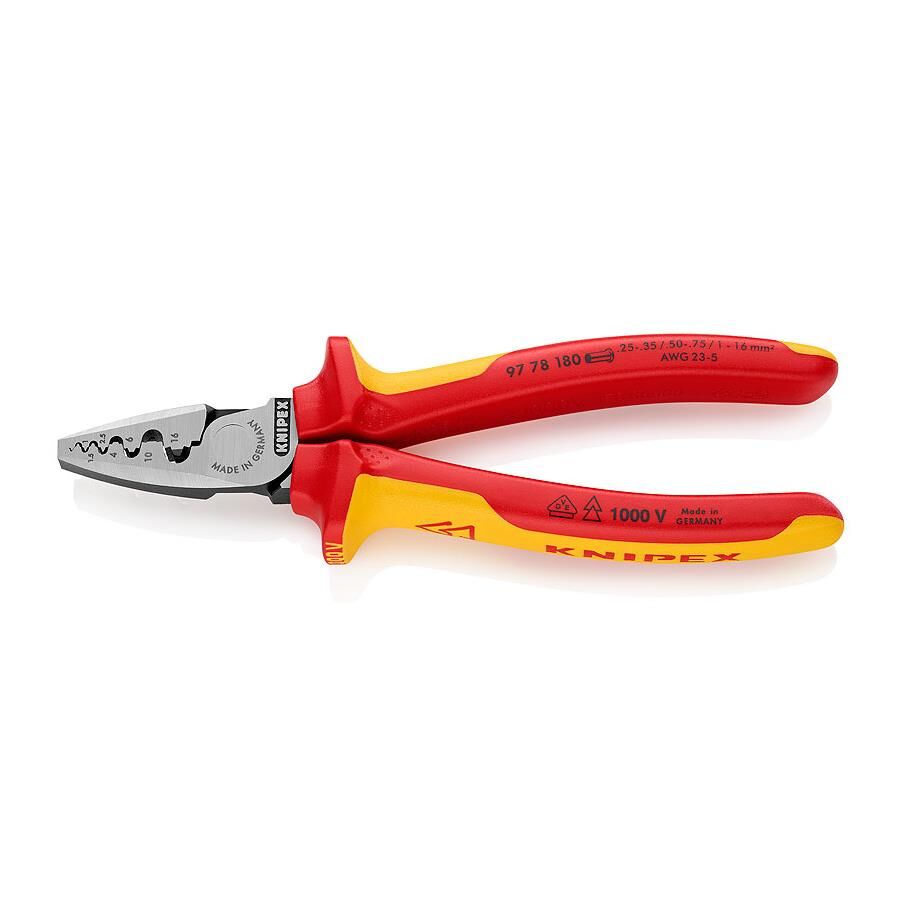 Knipex 9778180 Yüksük Sıkma Pensesi