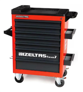 İzeltaş Garaj Serisi Takım Dolabı 7 Çekmeceli 139 Parça