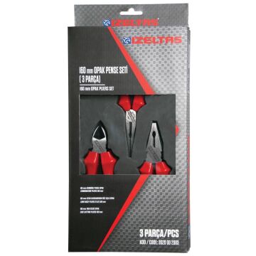 İzeltaş 160mm Opak Seti (3 Parça)