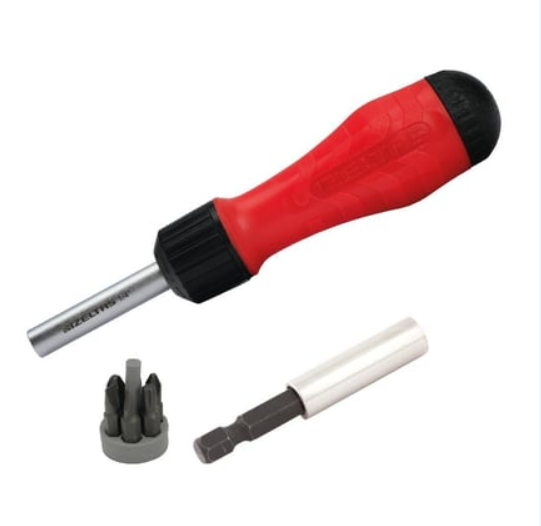 İzeltaş 13000005429 Cırcırlı Manyetik Bits Tutucu Tornavida Seti 8 Parça