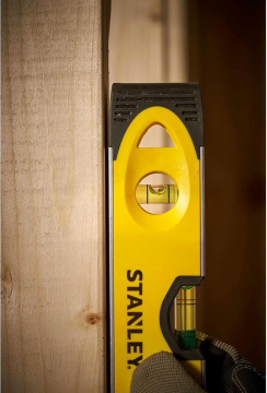 Stanley 0-43-511 Torpedo ve Şoka Dayanıklı Su Terazisi 25 cm Manyetik