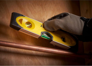 Stanley 0-43-511 Torpedo ve Şoka Dayanıklı Su Terazisi 25 cm Manyetik