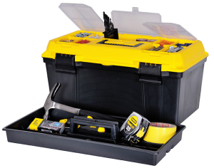 Stanley 1-71-948 Plastik Kilitli Takım Çantası-Sarı Kapaklı 13''