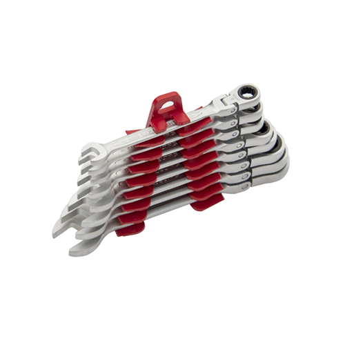 İzeltaş 0345 Mafsallı Cırcır Kombine 12'li Anahtar Takımı