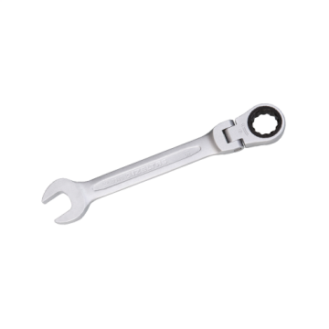 İzeltaş 0345 Mafsallı Cırcır Kombine Anahtar 17 mm