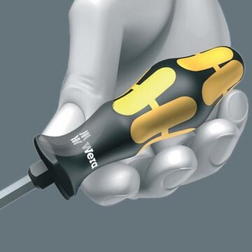 WERA 932/6 Tornavida Seti darbe uçlu 6 parçalı düz/PZ