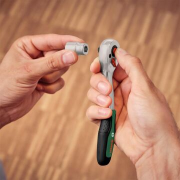 Bosch 1600A02Z9G 1/4'' + 1/2'' Cırcırlı Somun Sıkma Seti 56 parça