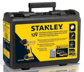 Stanley SCI12S2K Akülü Darbeli Tornavida