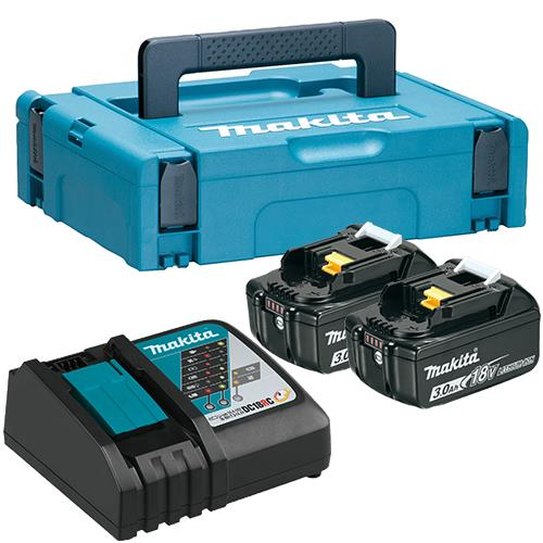 Makita 1830B DC18RC Akü Şarj Seti (2 Adet)